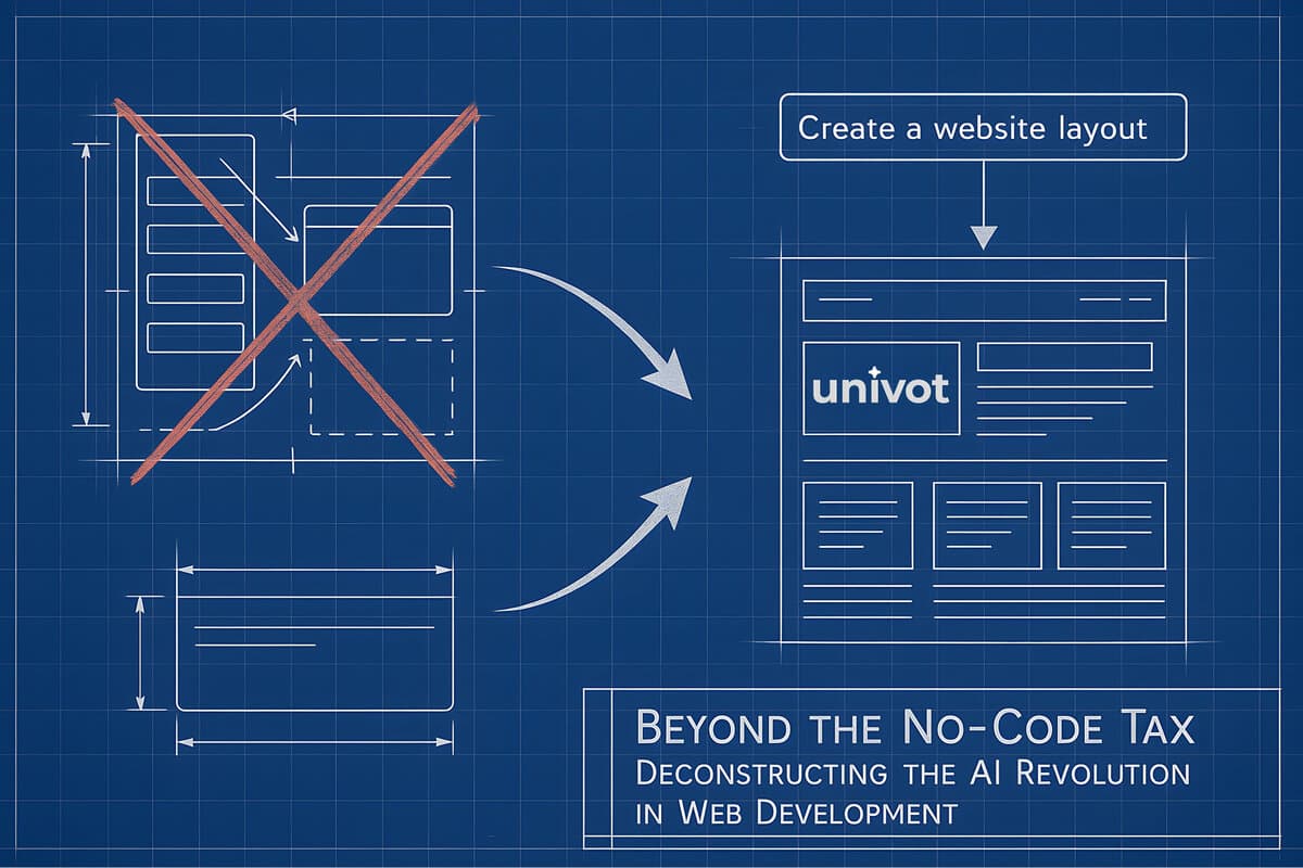 Beyond the No-Code Tax: Deconstructing the AI Revolution in Web Development